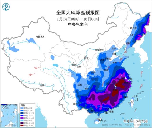 气温继续下探，明日或现初雪！下周申城维持低温天气