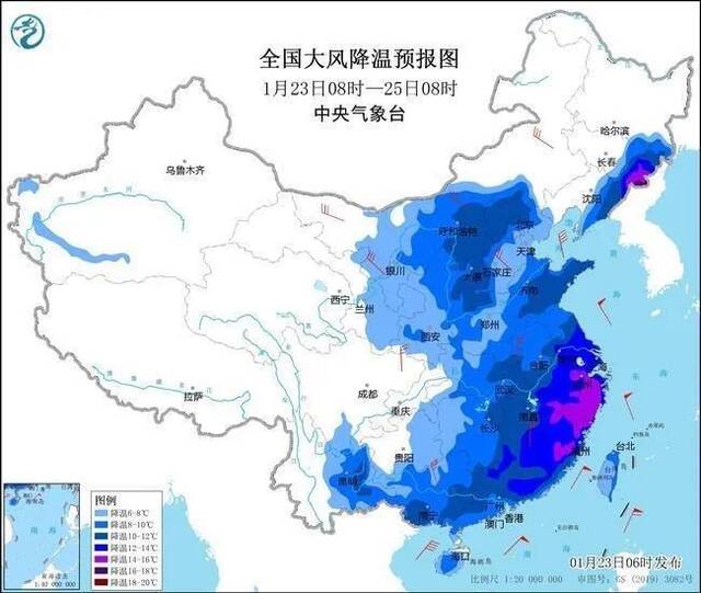 注意保暖！寒潮来袭，这些地区降温将超12℃