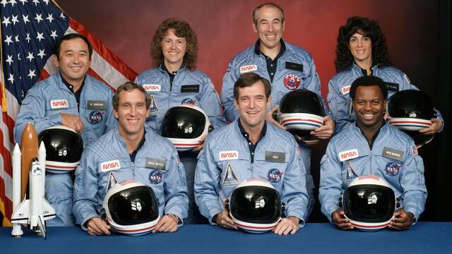 1986年1月28日美国挑战者号航天飞机发射后爆炸