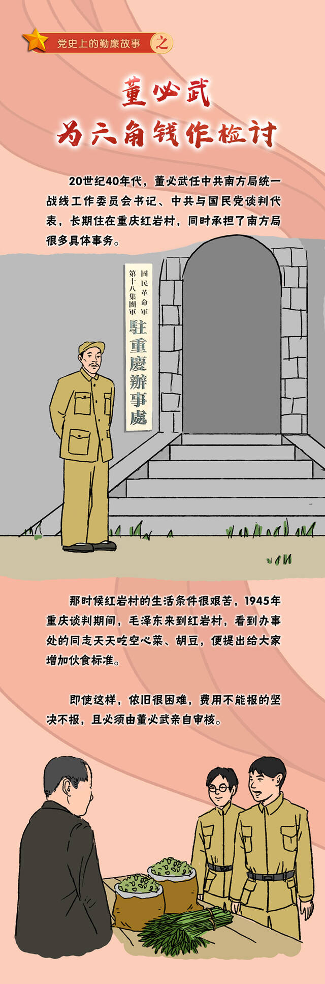 党史上的勤廉故事｜董必武为六角钱作检讨