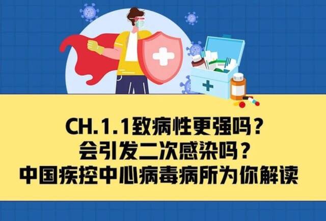 CH.1.1致病性更强吗？会引发二次感染吗？解读来了！