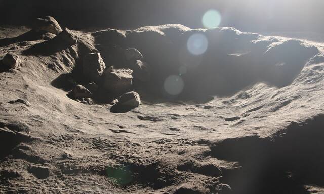 美国宇航局在地球上模拟了月球的一小部分