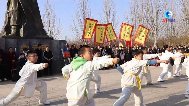 全球连线丨大运河畔“武术之乡”中国功夫展演迎元宵节