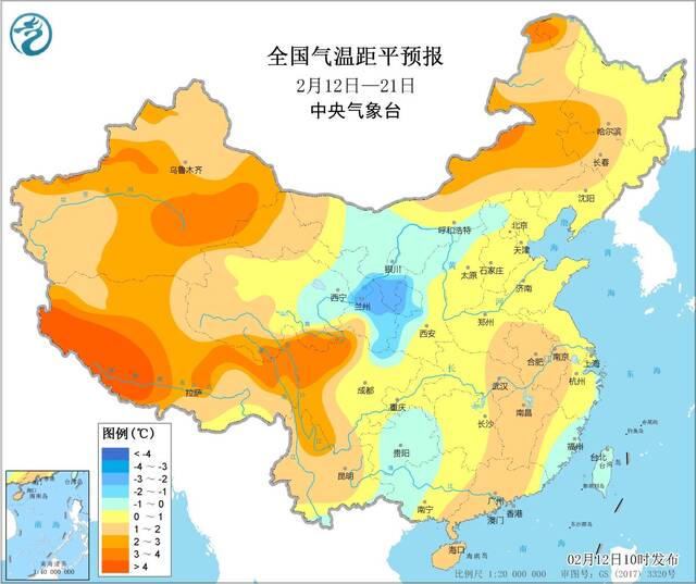 中央气象台：南方地区降水后期减弱 中东部气温有起伏