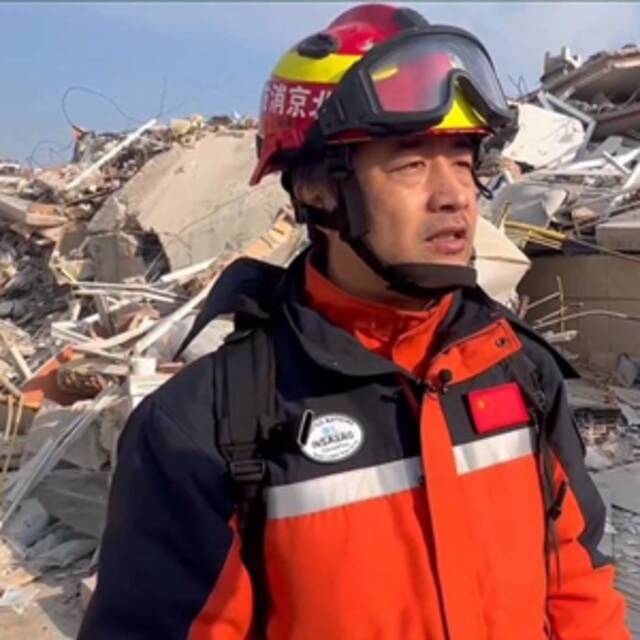 土叙地震直击丨中国救援队结构安全专家：难度与希望并存