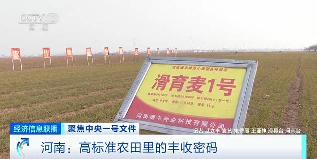 加强高标准农田建设 掌握中国饭碗丰收密码