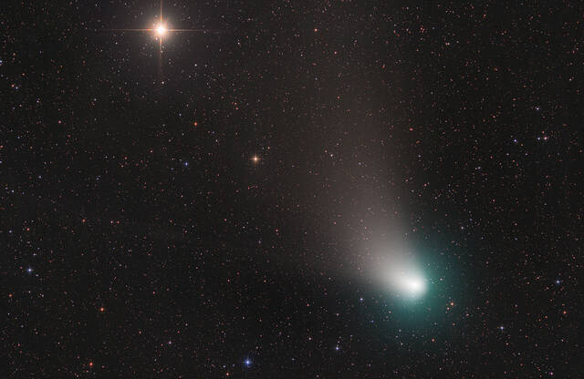 绿色彗星C/2022 E3(ZTF)可能会永远离开太阳系