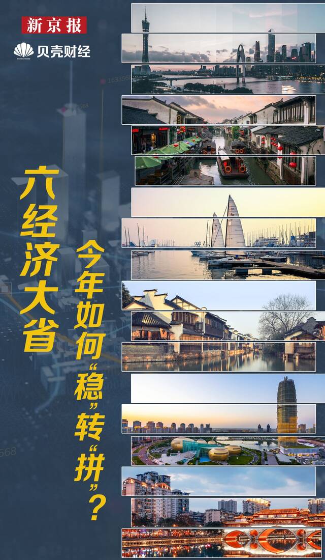 六个经济大省为2023“划重点”：谁在破局？谁在转型？