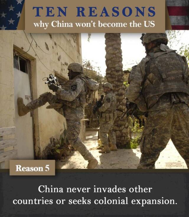 “为什么中国不会成为另一个美国”？华春莹晒图，给出10点原因
