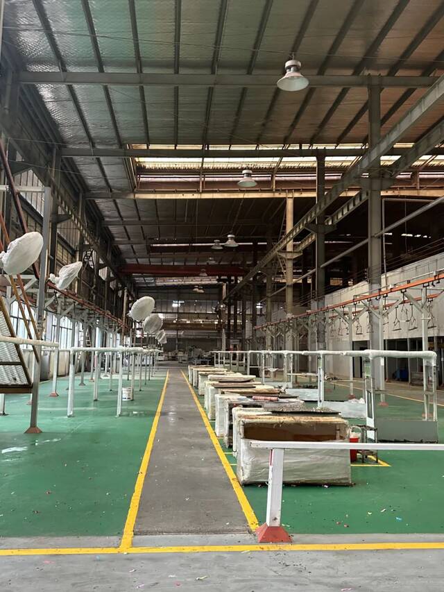 2月10日（农历正月二十），永康市有些工厂还没开工。摄影/蒋芷毓
