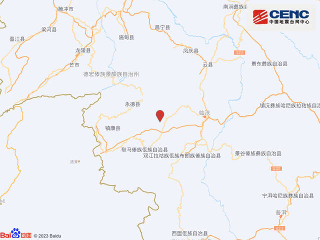 云南临沧市耿马县发生3.7级地震，震源深度10千米