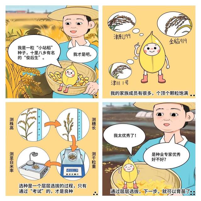 创意漫画丨一粒种子的旅行