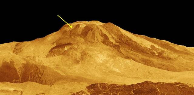 研究终于发现金星上的一座活火山