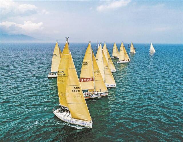 第十四届中国杯帆船赛闭幕 今年深圳将举办50余项水上运动赛事