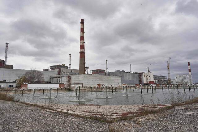 当地时间2023年3月29日，扎波罗热地区，扎波罗热核电站。