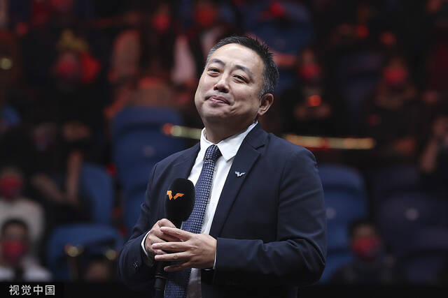 国际乒联第一副主席、WTT世界乒联董事会主席刘国梁。