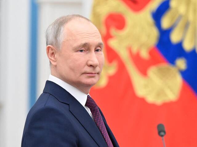 俄媒：普京将召开俄联邦安全会议，讨论“公投入俄”四地执法问题