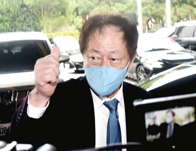 台积电董事长刘德音图片来源：台湾“中时新闻网”