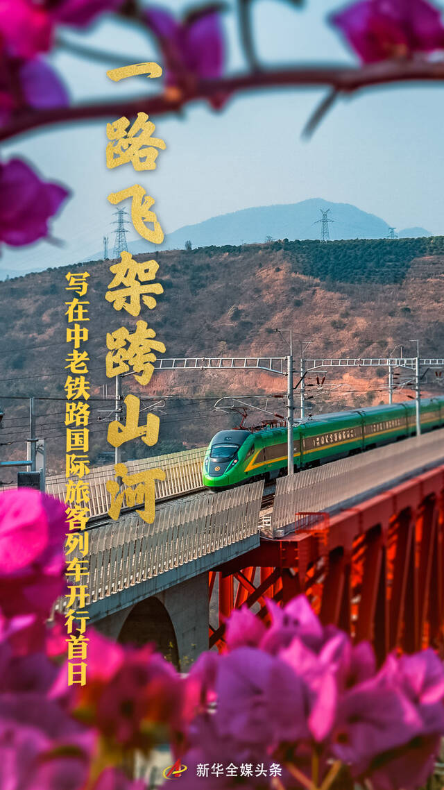 一路飞架跨山河——写在中老铁路国际旅客列车开行首日