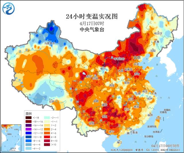 南方新一轮降雨过程开启，18日为降雨最强时段