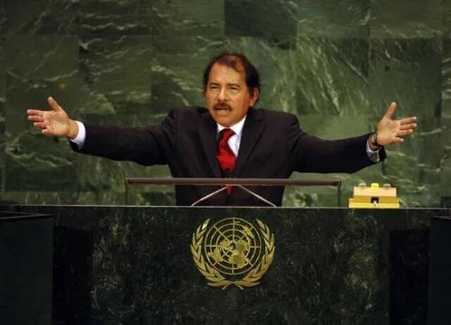 尼加拉瓜总统奥尔特加资料图图源：外媒