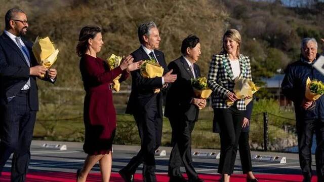 4月16日，G7外长会在日本长野县轻井泽举行图：路透社