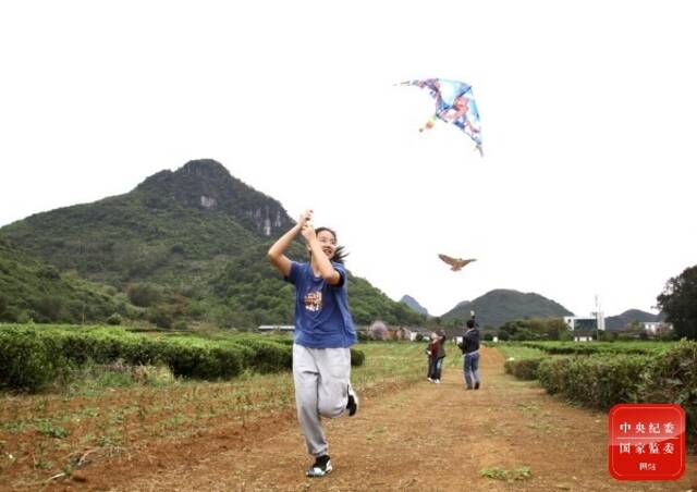 镜头  一起去踏青