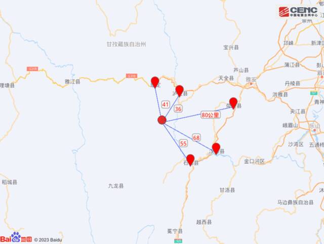 四川甘孜州泸定县发生4.5级地震，震源深度10千米