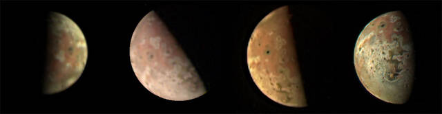 美国宇航局的朱诺任务越来越接近木星的卫星木卫一