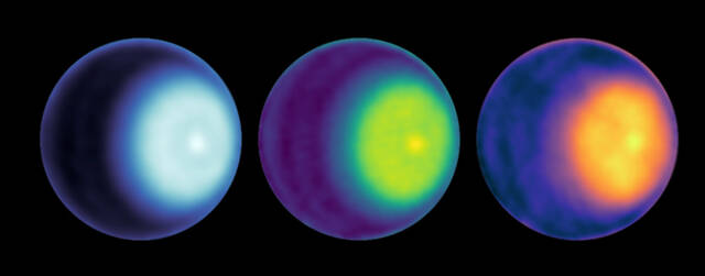 美国宇航局科学家首次观测到天王星上的极地气旋