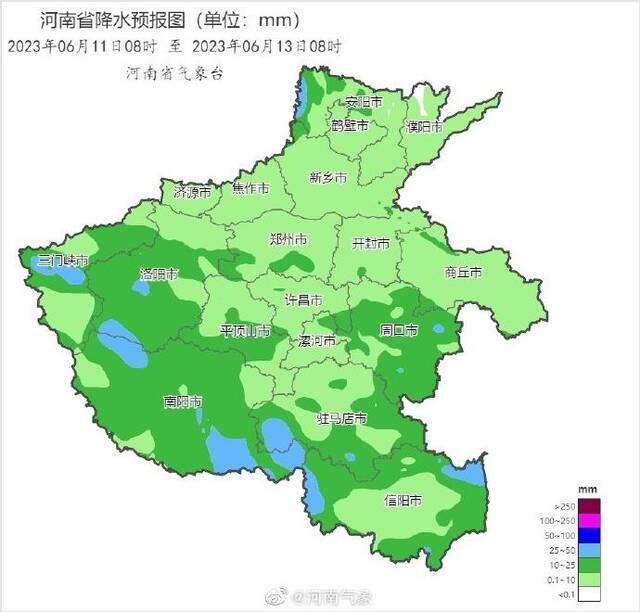 河南：11日至12日将有较明显对流性天气，未完成收获地区应趁晴抢收抢晒