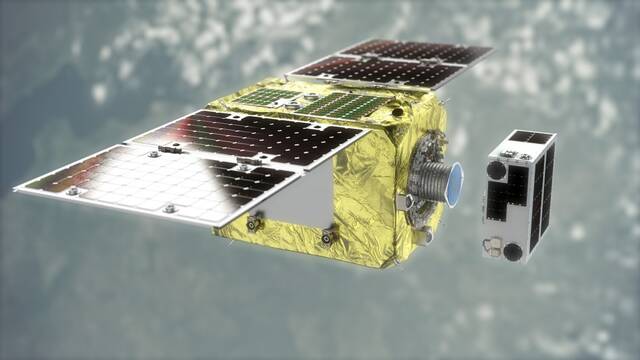 日本Astroscale公司有一种新的机器人拖船来清理太空垃圾