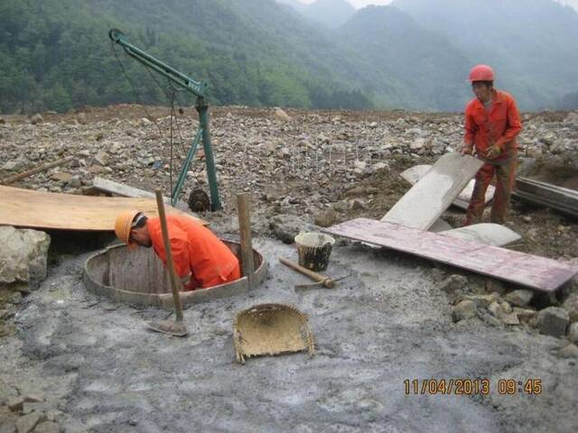 ▲施工现场/图源农夫山泉