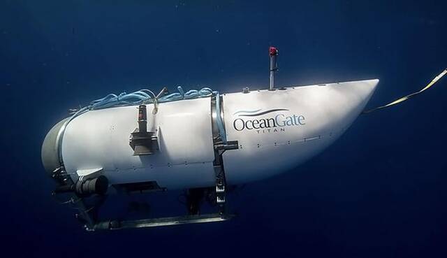 ↑“海洋之门”的深海潜水器