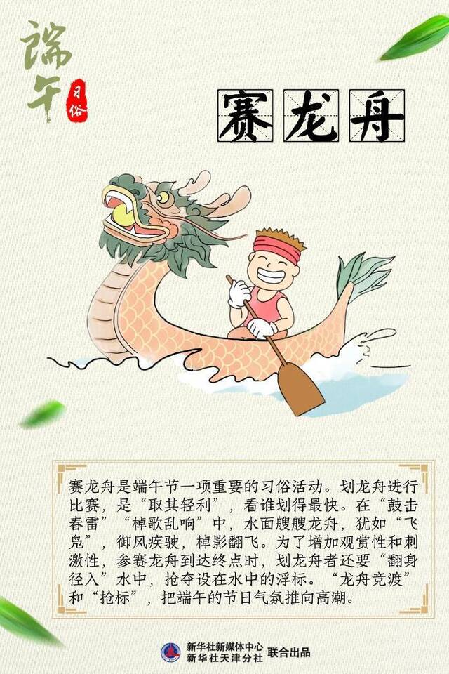 创意海报丨端午节这些习俗你知道吗？