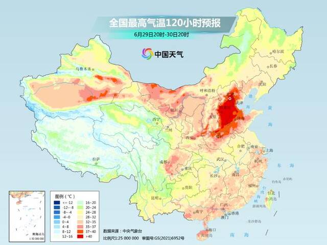 40℃高温明起再上线，局地气温或破极值！