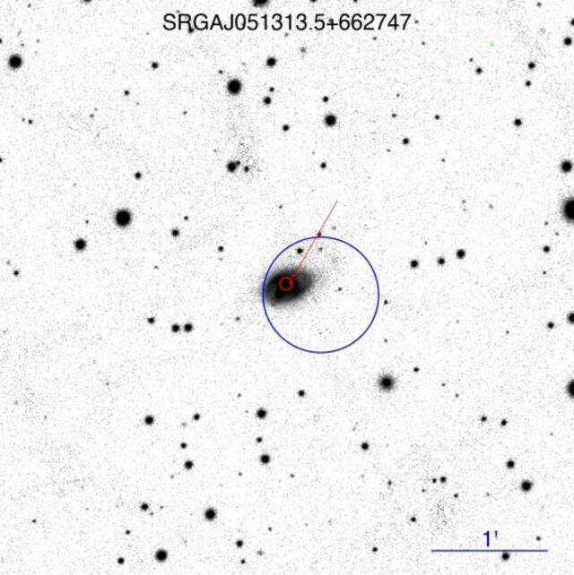 研究人员探测到14个新的活动星系核