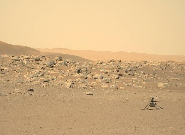 美国宇航局的火星直升机在失去联系63天后“打电话回家”