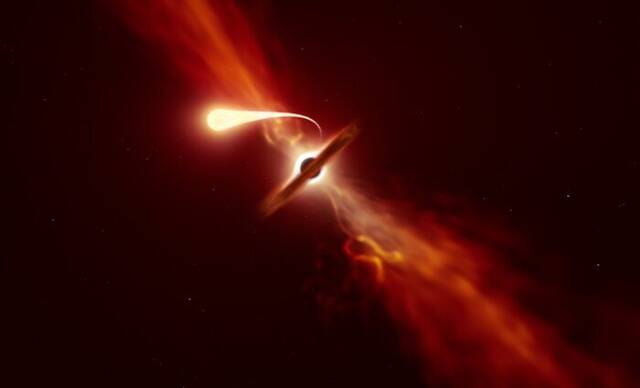 J221951-484240：天文学家见证黑洞的能量转换