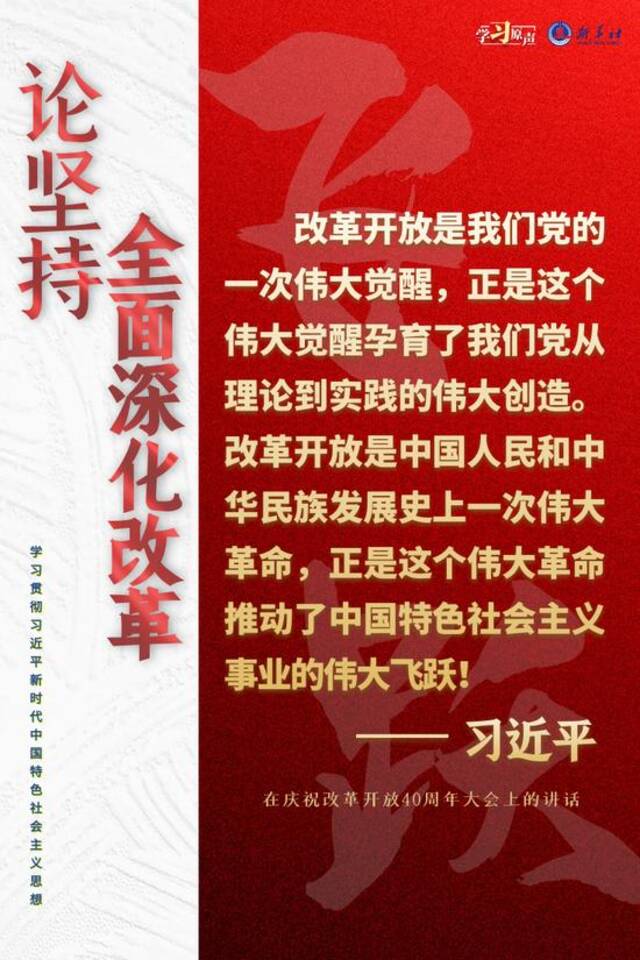 学习原声·聆听金句｜论坚持全面深化改革