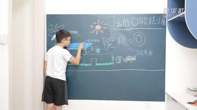 新华全媒+丨一名小学生的低碳生活