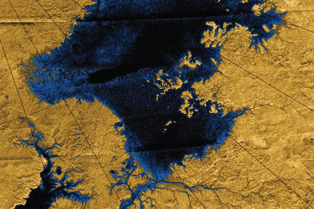 一项新技术使用远程图像来测量地球以外古老而活跃的河流的强度