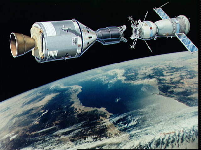 太空中的这一天：1975年7月15日阿波罗-联盟号发射美苏联合太空任务
