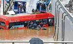 韩国暴雨一地下车道5分钟被淹14人遇难！当地居民：决口的临时堤坝是用沙子堆的