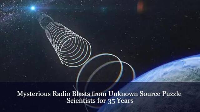 ▲未知外太空物体35年来不断发出神秘电波