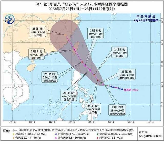 浙江海事局启动第5号台风“杜苏芮”Ⅳ级防台响应