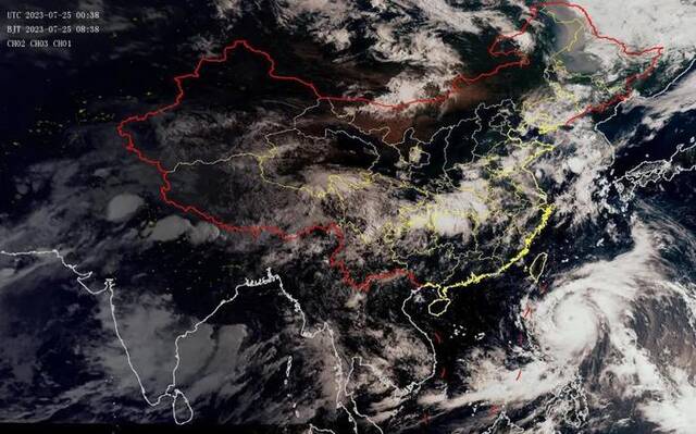 “杜苏芮”发展为超强台风 中国气象局启动三级应急响应