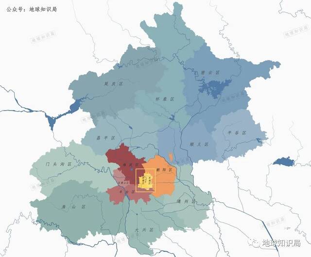 北京中轴线，为什么是歪的