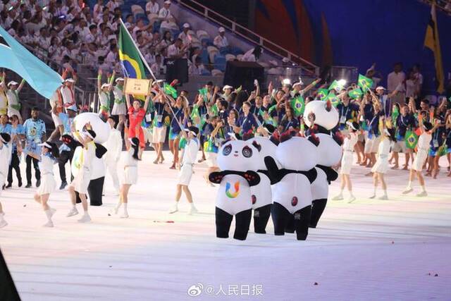 社牛熊猫、跳舞熊猫！这场开幕式的国宝含量太高了