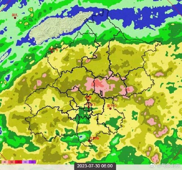 暴雨红色预警中！北京今日有暴雨到大暴雨，最高气温25℃